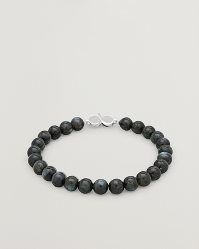 Tom Wood Cove Bracelet Black Larvikite – Black