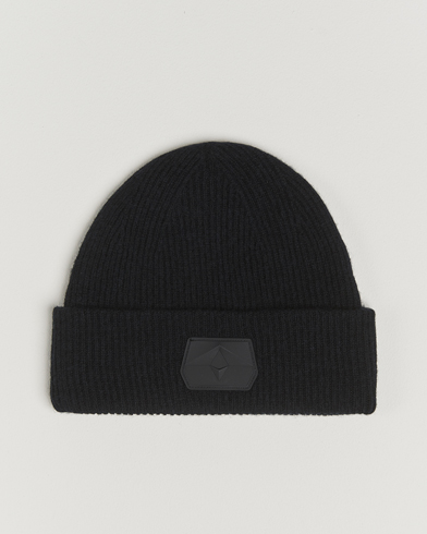 Jil Sander Merino Wool Rib Beanie Black at CareOfCarl.com