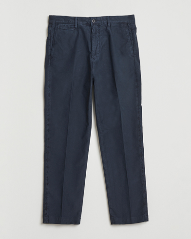 Incotex Slim Fit Garment Dyed Slacks Navy at CareOfCarl.com
