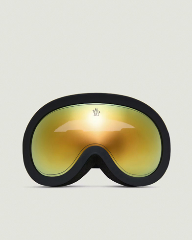 Moncler Lunettes Snowray Ski Goggles Black/Gold – Black