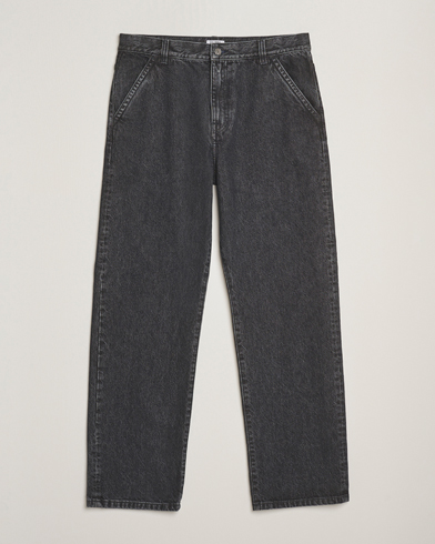 RRL Slim Fit 5-Pocket Denim Distressed Brown Wash at CareOfCarl.com