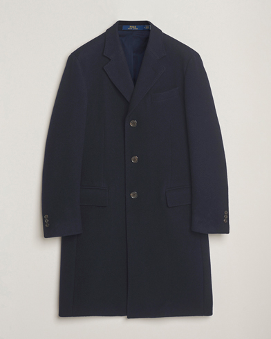 PS Paul Smith Wool Coat Navy at CareOfCarl.com