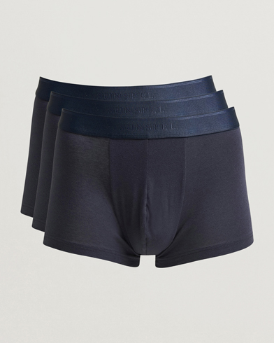 Zimmerli of Switzerland Micro Modal Boxer Briefs Navy at
