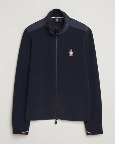 Moncler Grenoble Full Zip Cardigan Navy – Blue