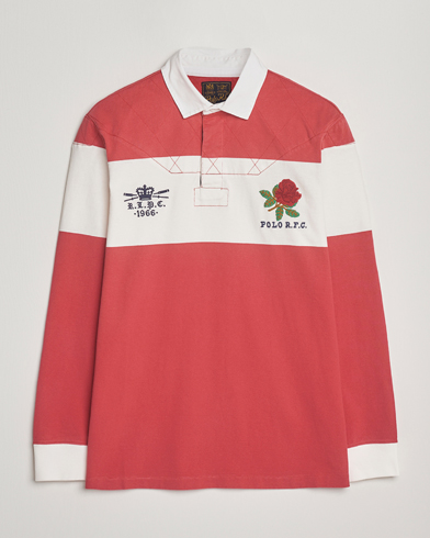 Polo Ralph Lauren Sport Rugby Sweater Sunrise Red – Multi-colour
