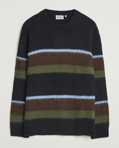 Carhartt WIP Merton Striped Alpaca Sweater Palisander - Size: L