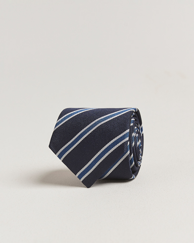 Morris Club Tie Navy – Blue