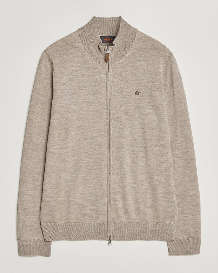 Polo Ralph Lauren Textured Half Zip Camel Melange at CareOfCarl.com