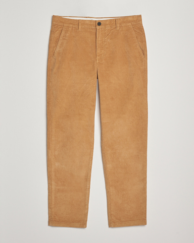 KnowledgeCotton Apparel Chuck Regular Cord Trousers Cinamon - Size: W31L32