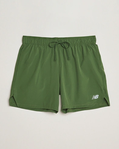 New Balance Running Athletics 5 RC Shorts Dark Alpine Green – Green