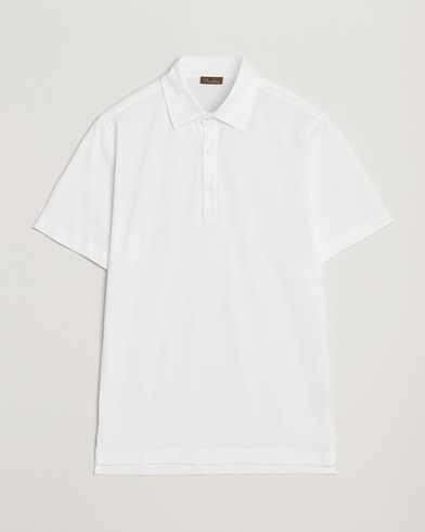 Stenströms Supima Cotton Polo Shirt White – White