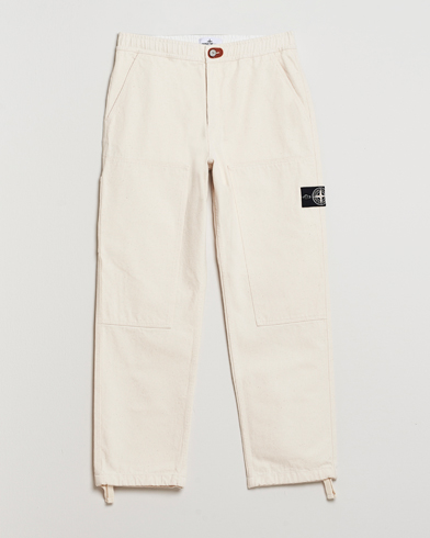 Brunello Cucinelli Cotton/Linen Drawstring Pants Off White