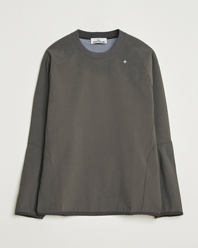 Thom Browne Classic 4 Bar Loopback Sweatshirt Dark Grey at