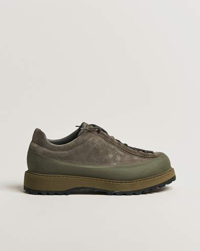 Stone Island Low Top Suede Sneakers Military Green – Green