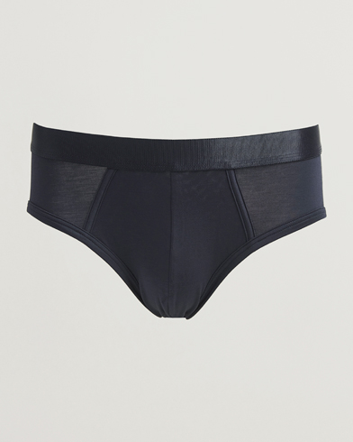 Zimmerli of Switzerland Pure Comfort Briefs Navy at CareOfCarl.com