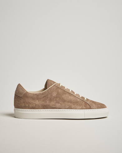 Stone Island Low Top Suede Sneakers Sand at CareOfCarl.com