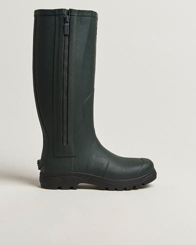 Hunter Boots Balmoral Full Zip Boot Dark Olive – Green