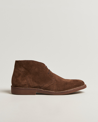 Loake Shoemakers Sahara Suede Chukka Dark Brown – Brown