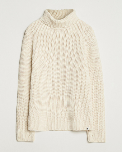 Colorful Standard Merino Wool Turtleneck Ivory White at CareOfCarl.com