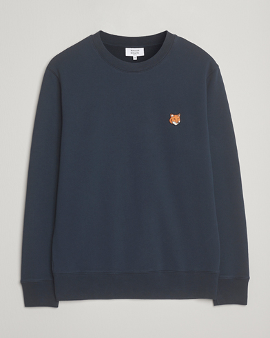Maison Kitsuné Fox Head Sweatshirt Classic Navy – Blue