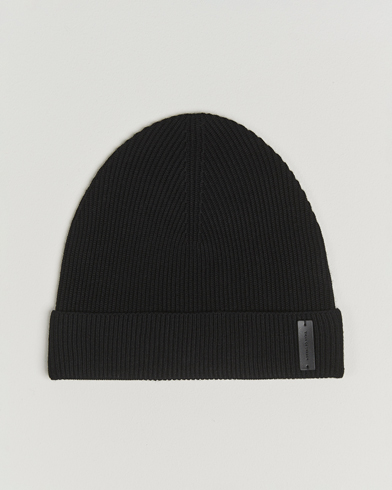 Tiger of Sweden Caldu Wool Beanie Black – Black