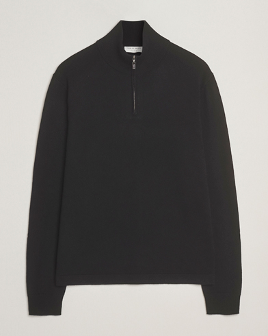 RLX Ralph Lauren Luxury Jersey Half Zip Black at CareOfCarl.com