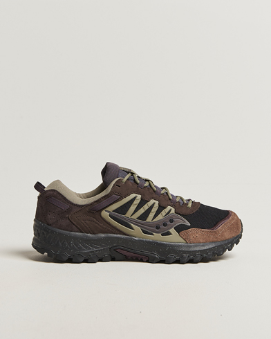 Saucony Grid Peak Trail Sneaker Black/Wine – Black