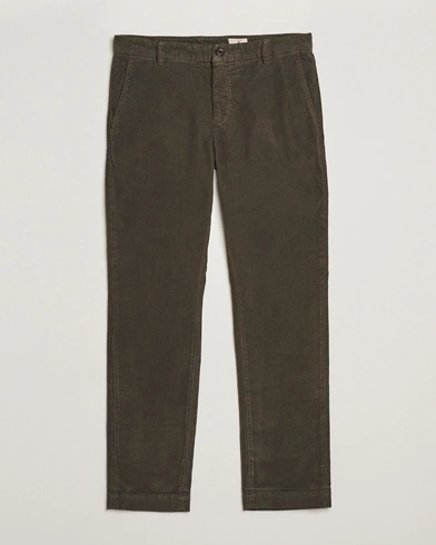 Morris Jeffrey Cord Chinos Olive – Green