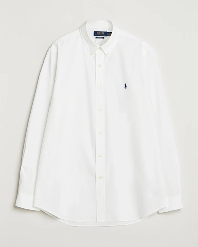 Polo Ralph Lauren Custom Fit Stretch Poplin Shirt White – White