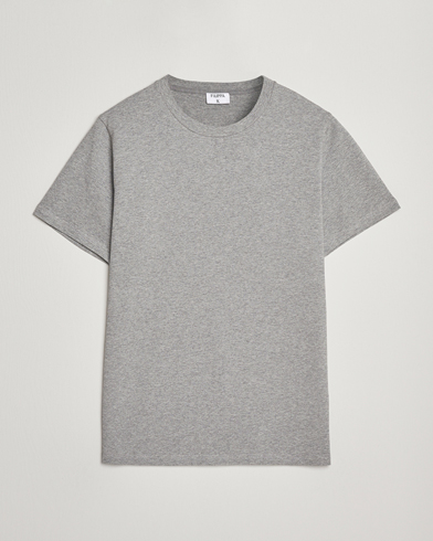 Filippa K Soft Lycra T-Shirt Mid Grey Melange – Grey