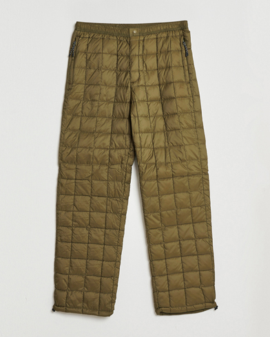 TAION Mountain Down Pants Olive - Size: M