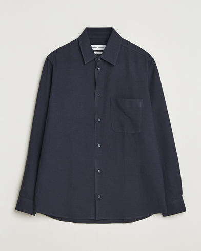 Samsøe Samsøe Damon Overshirt Salute Navy – Blue