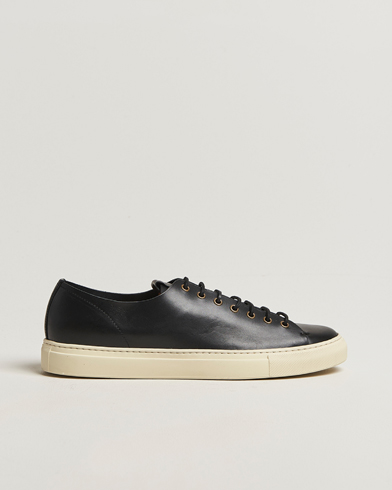 Buttero Tanino Leather Sneaker Black – Black