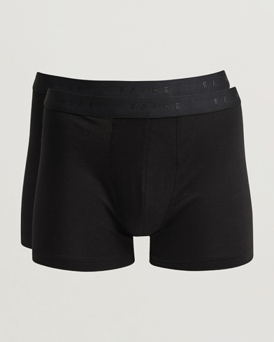 Falke 2-Pack Cotton Boxer Briefs Black – Black