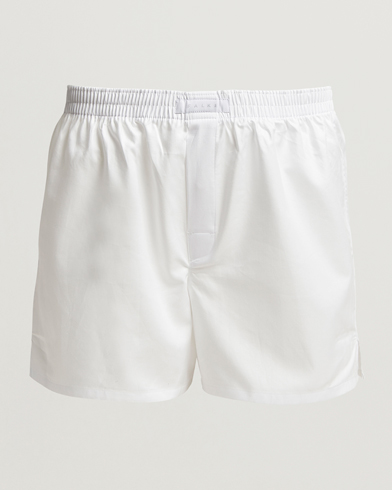 Falke Cotton Woven Boxer Shorts White – White