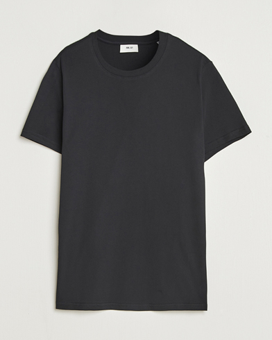NN07 Percy Crew Neck T-Shirt Black – Black