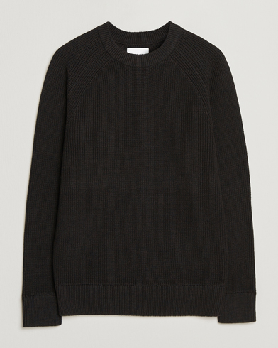 NN07 Jacobo Cotton Knitted Sweater Dusky Port – Brown