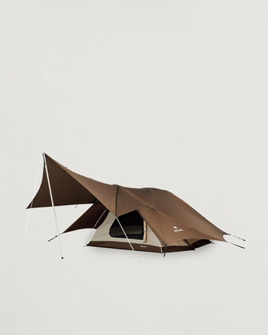 Snow Peak Land Nest Dome Medium Tent Brown at CareOfCarl.com