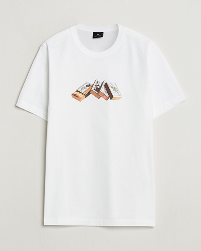 RRL Graphic Short Sleeve T-Shirt White at CareOfCarl.com