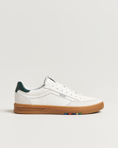 PS Paul Smith Hillstar Leather/Suede Sneaker White – White