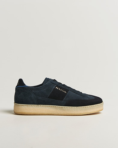 PS Paul Smith Dover Suede Crepe Sole Sneaker Navy – Blue