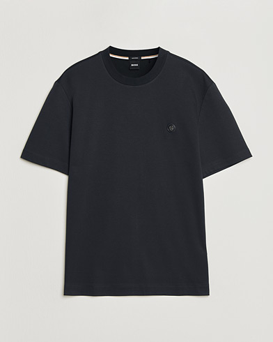 Zimmerli of Switzerland Sea Island Cotton Crew Neck T-shirt Navy