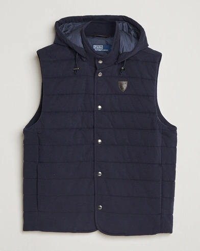 Polo Ralph Lauren Double Knitted Vest RL Navy – Blue