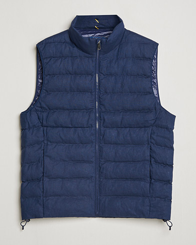 Polo Ralph Lauren Colden Down Vest Newport Navy – Blue