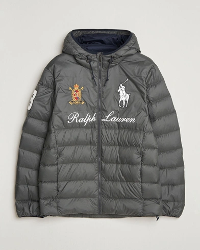 Polo Ralph Lauren Colden Snow Polo Hodded Jacket Charcoal Grey – Grey