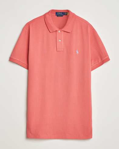 Polo Ralph Lauren Cotton Terry Open Collar Polo Adirondack Red at