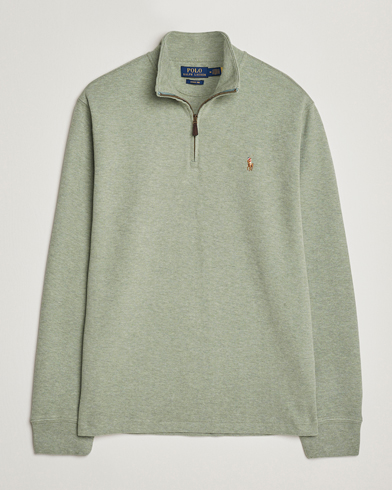Polo Ralph Lauren Wool Knitted Donegal Moss Green at CareOfCarl.com