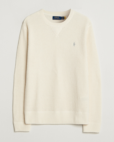Polo Ralph Lauren Cotton/Wool Pullover Andover Cream – White