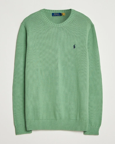 Polo Ralph Lauren Cotton Crew Neck Sweater Outback Green – Green