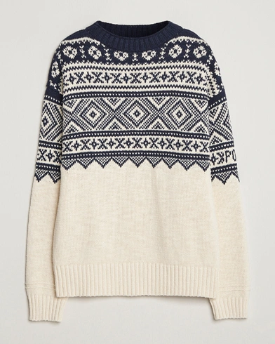 Polo Ralph Lauren Cotton/Cashmere Sweater Cream Combo – White